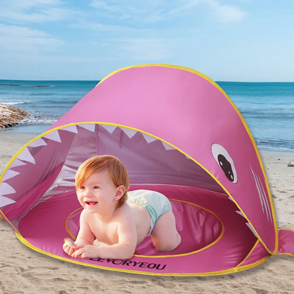 Tiny Portable Baby Pool Beach Tent Lightweight UV Protection Tent For Playgrounds