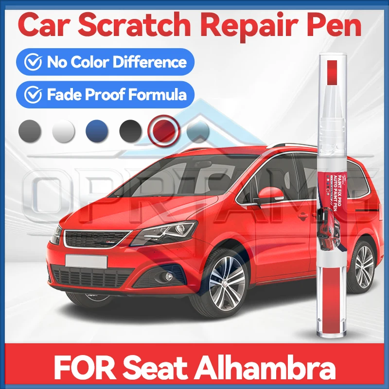 

Ручка-маркер для ремонта автомобильной краски Hot Wheel Hub 2026, для Seat Alhambra, для удаления царапин, автоаксессуары, черный