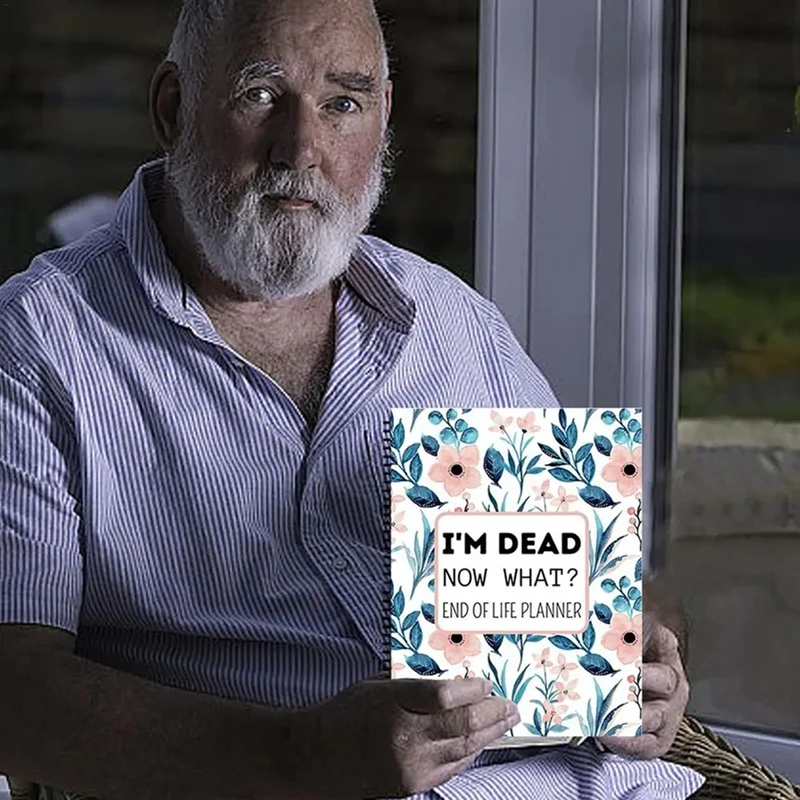 

I'm Dead Now What Planner Death Planner Notebook Novelty End Of Life Planner Notebook Stationery Supplies