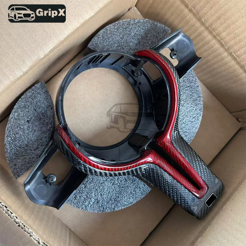 

Подходит для BMW F80 F82 F10 F06 F12 F13 F15 F16 интерьер M логотип спортивный руль декоративная рамка