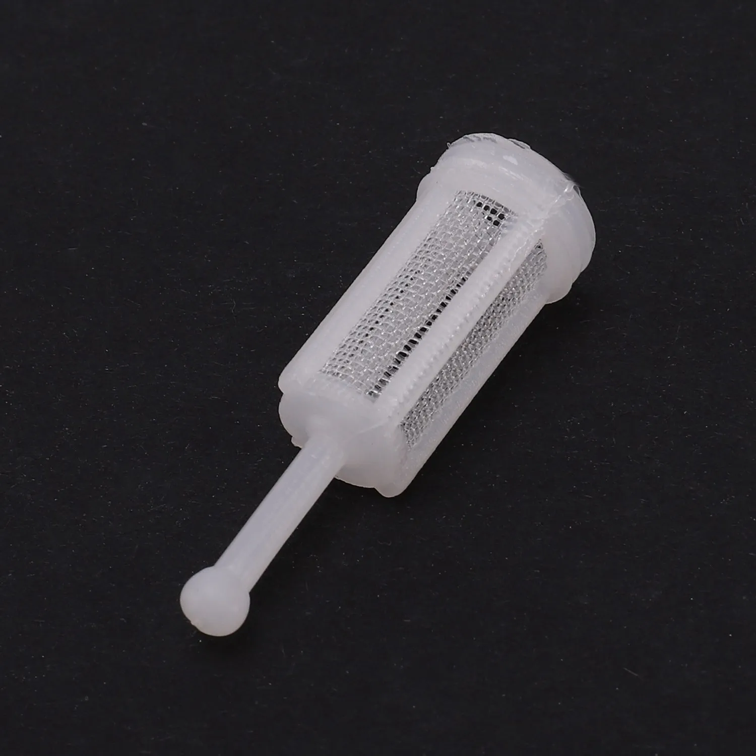 10 шт., пластиковые гравитационные фильтры для распыления, диаметр 11 мм, общая длина 36 мм, адаптируются к большинству растворителей