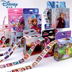 200 PCS/box Disney Cartoon Frozen Minnie Mickey Stickers Princess Aisha Anna Toy Story Portable Children's Reward Stickers gift