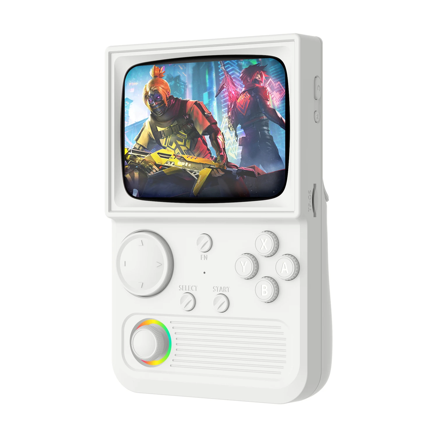 RG35 Retro-Handheld-Spielkonsole mit EmuEMEC-System, 3,5'' IPS-Bildschirm, WLAN, Multiplayer, Tragbare Taschen-Videokonsole