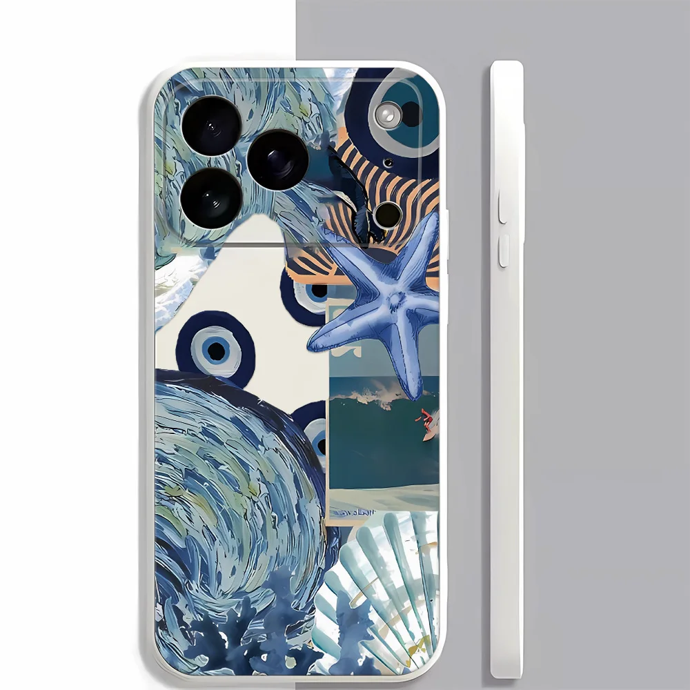 

Marine life Phone Case for iPhone17Pro Max/17Pro/17/16/15/14/13/12/11/Pro/Plus Fashion Friend Gift Aesthetic Phone Case