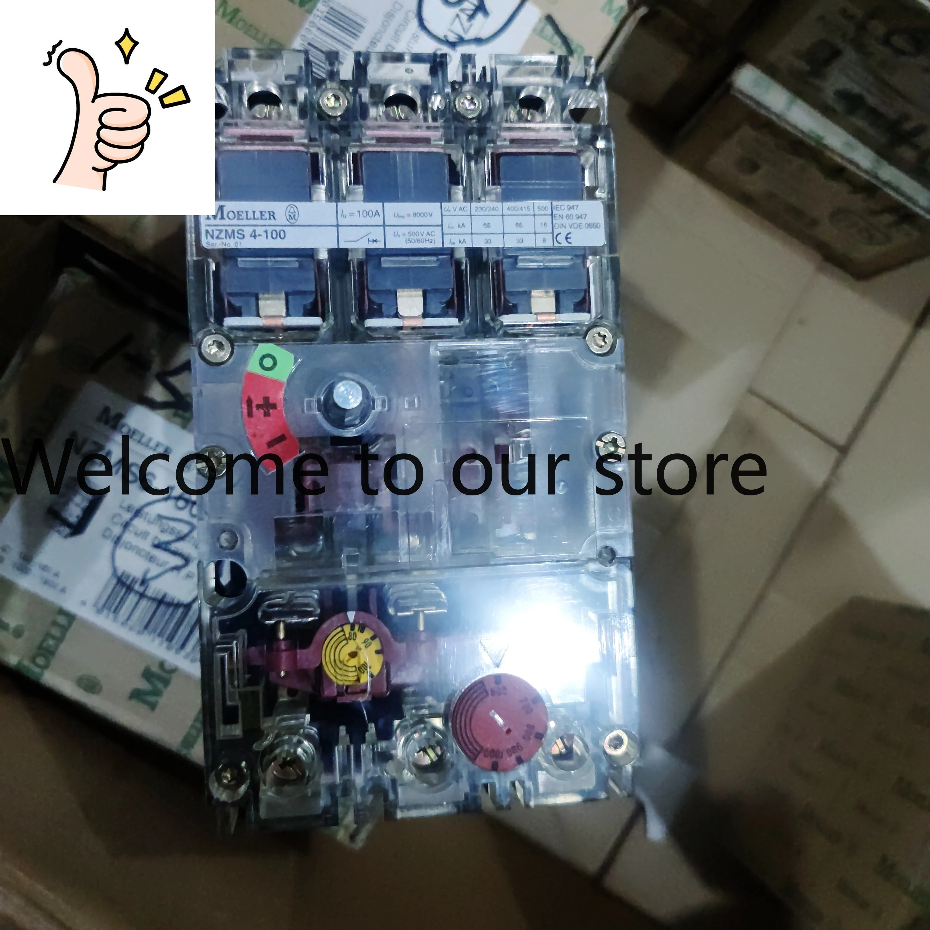 

Новый оригинальный высококачественный MOELLER NZMS4-100 (2026 год)