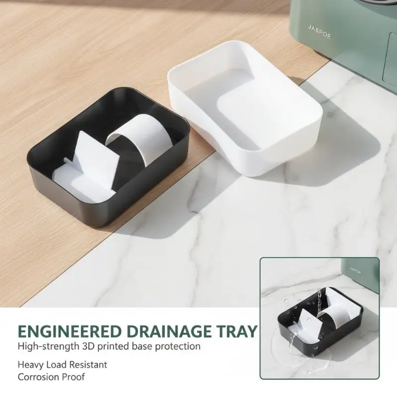 Washing Machine Drain Pan Leak-Proof Universal 3D Printed Floor Leak Protector Drain Pan For Home Laundry Room Basement
