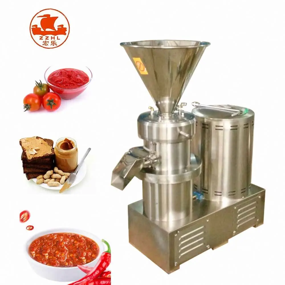 Sesam Sesame Tahini Manufacturing Machines Chili Paste Grinding Cashew Peanut Butter Machine Grinder