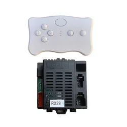 Weelye-mando a distancia y receptor para niños, RX29, 12V, 2,4G, Bluetooth, piezas de repuesto para coche