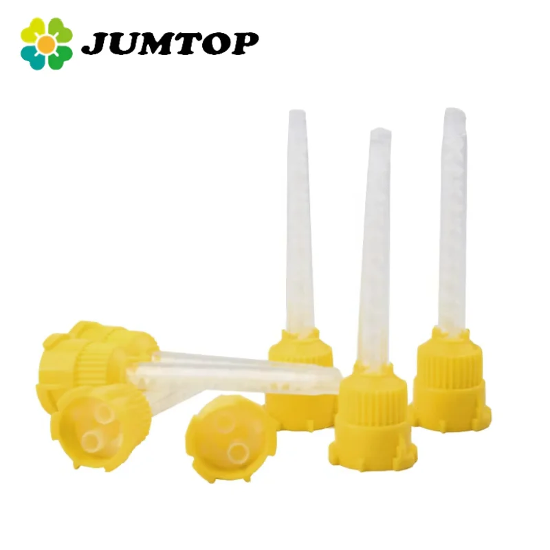 

JUMTOP 50 шт., стоматологические насадки для смешивания, силиконовая резиновая транспортировочная смесительная головка, одноразовые насадки для оттисков, насадки для смешивания
