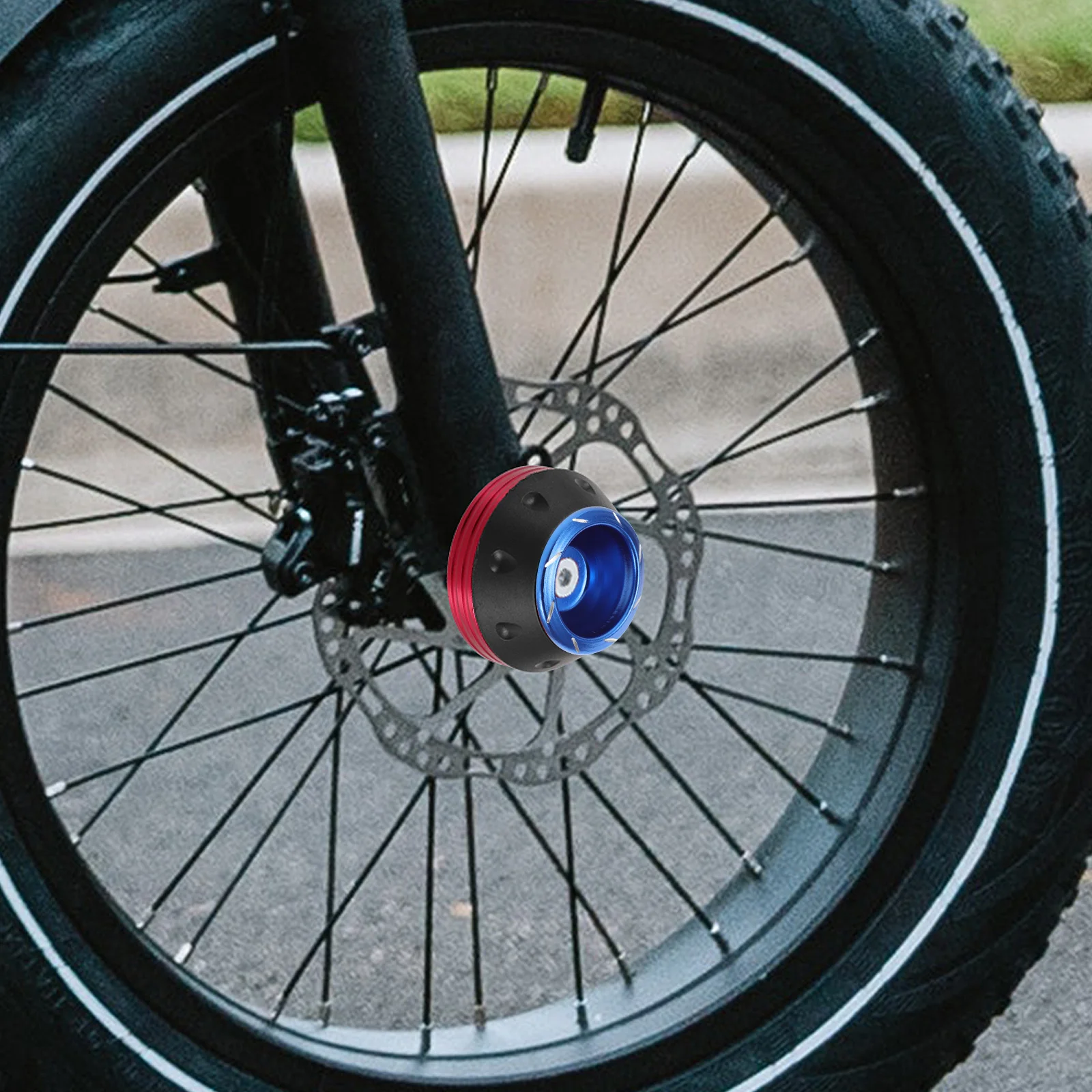 

2Pcs Front Fork Cup Universal Fit for Motorcycle Scooter Electric Bike Wheel Crash Protection Frame Slider Decorative Aluminum