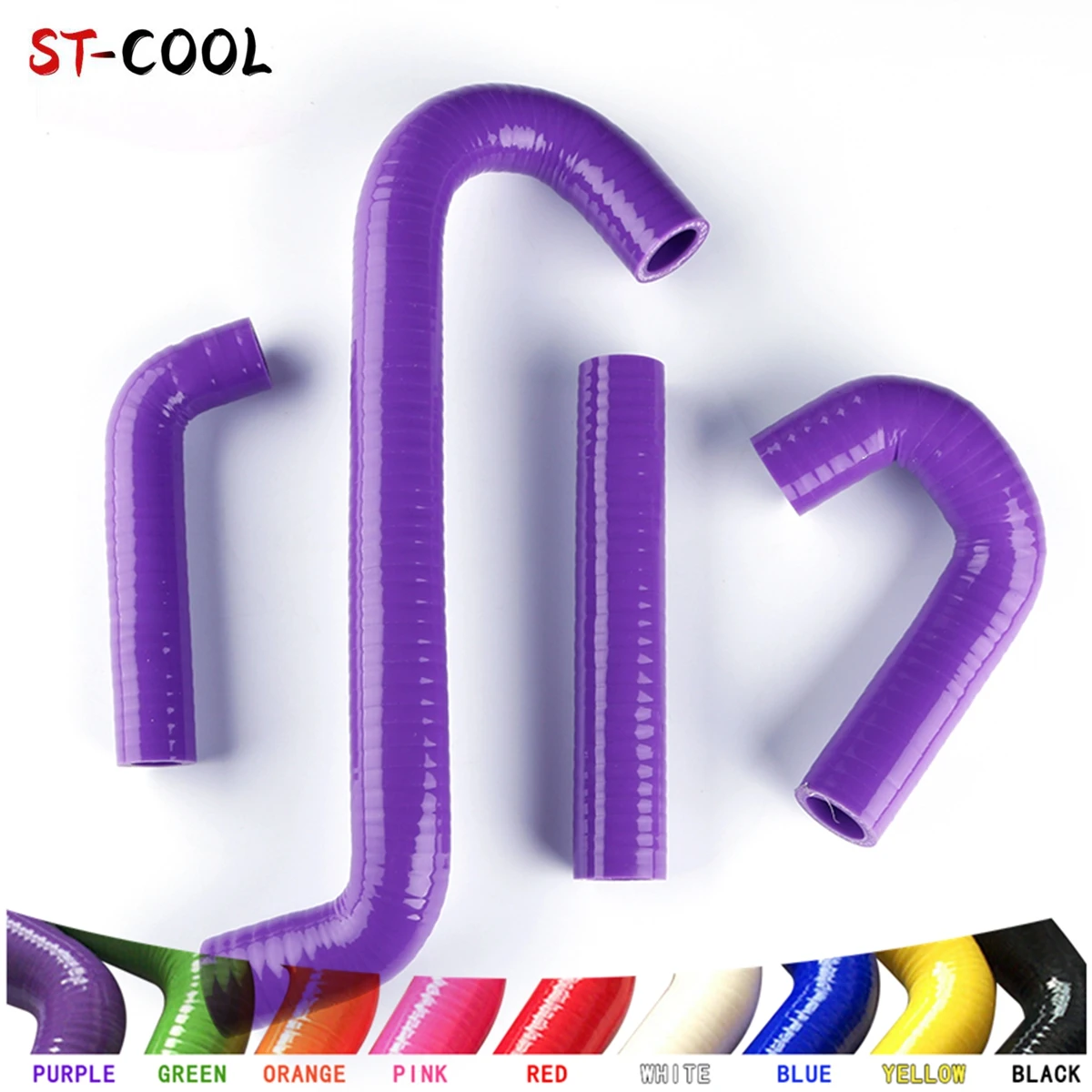 For 1989-1999 Yamaha FZR 600 R FZR600R 1990 1991 1992 1993 1994 1995 1996 Radiator Coolant Hoses Silicone Tubes Kit 11 Colors