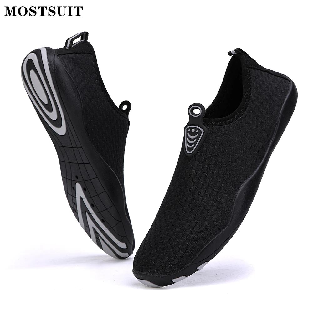 Men Water Shoes Women Aqua Shoes Barefoot Sport Sneakers Quick-Dry Outdoor Footwear Shoes For The Sea Swimming Beach Wading