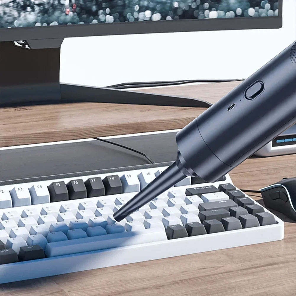 

Мини-пылесос портативный мощный беспроводной автомобильный пылесос 19000PA всасывание USB перезаряжаемый легкий ручной автомобильный пылесос