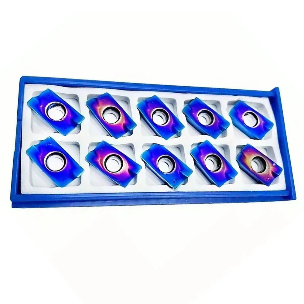 

10 pack APMT1604 PDERDP Carbide Milling Inserts for Steel and Cast Iron Optimal for Machine Tool Load Reduction
