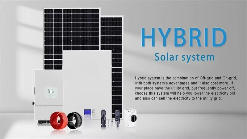 Topsky 20 KW Hybrid Solar Photovoltaic Energy System Commercial Farm Complete Wholesale All in One 20KW Solar Power Systems