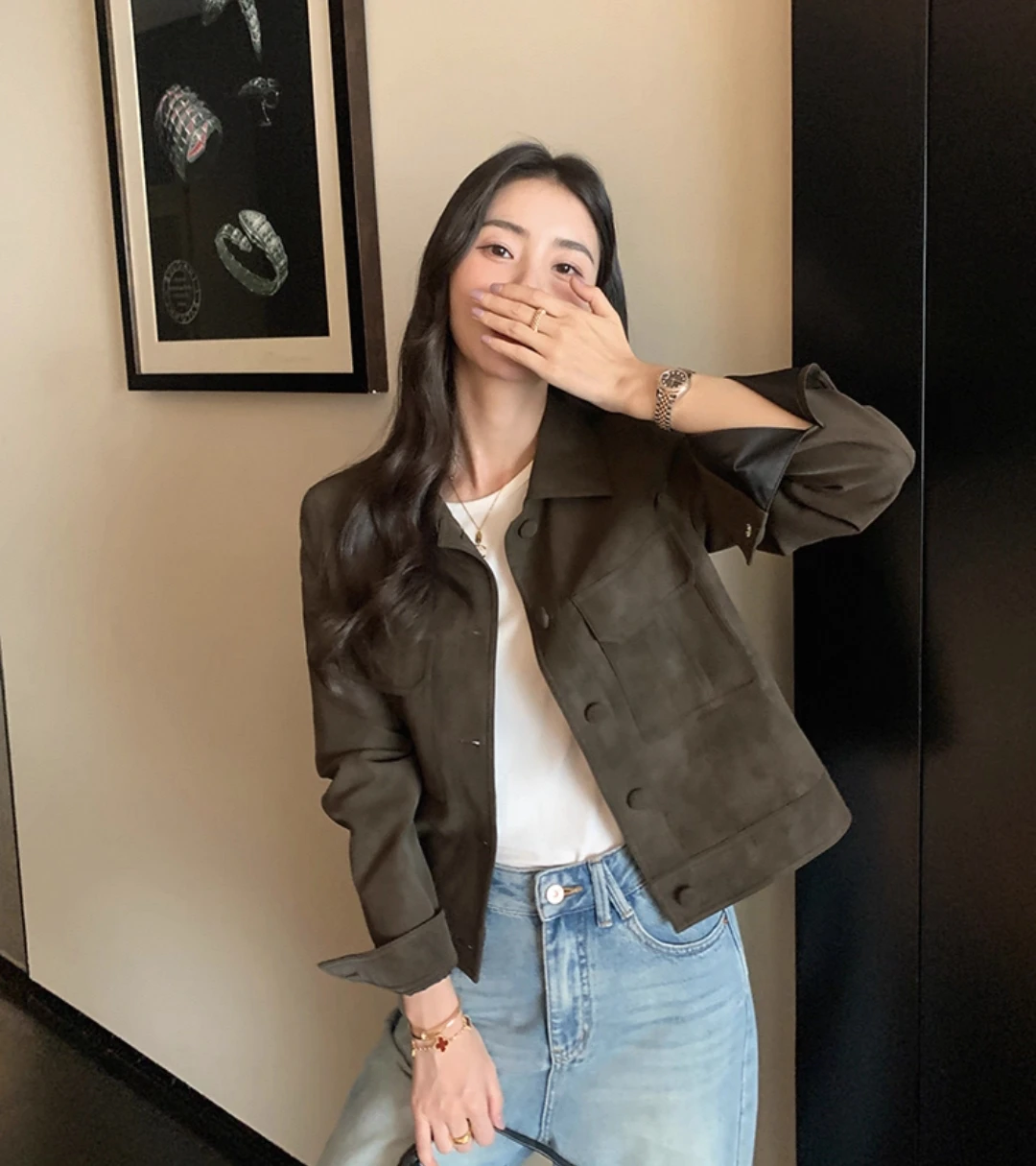 

Куртки-бомберы, женская куртка, красная зимняя стимпанк, полиуретановая броня, противоударная защита от столкновений, погоны, заклепки