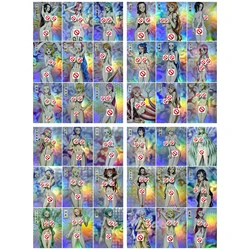 45Pcs/set Diy Self Made ONE PIECE Nude Nami Robin Hancock Yamato Bath Series Flash Cards Gift Toys Game Anime Collection Cards