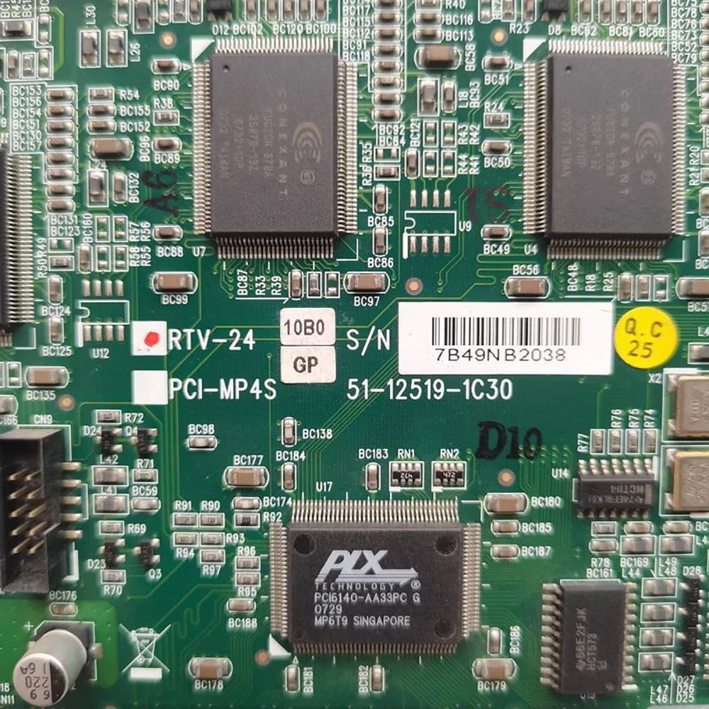 Four-channel Image Acquisition Card For ADLINK RTV-24 51-12519-1C30