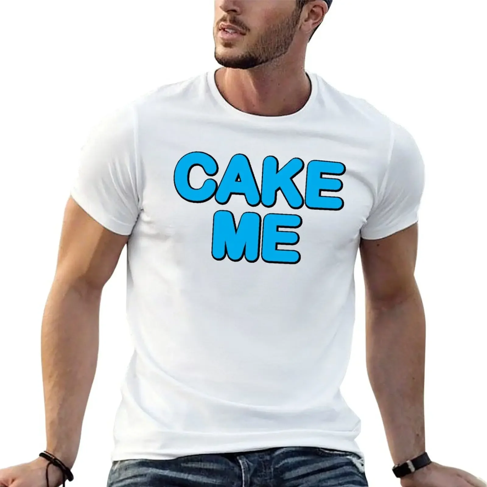 Cake Me Aoki! T-Shirt vintage anime shirt korean fashion mens clothes