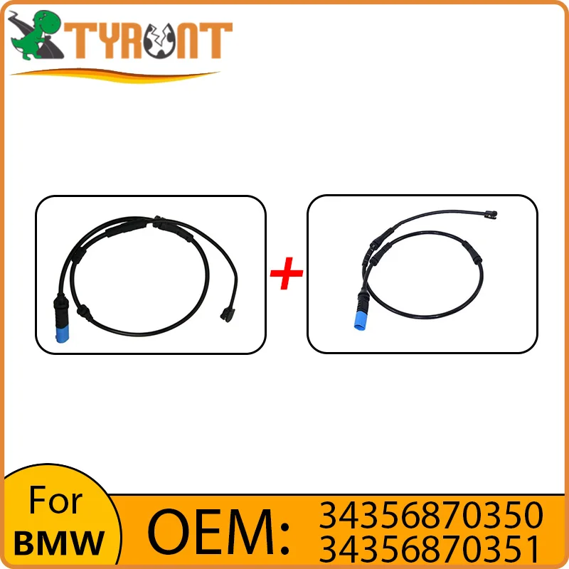 

TYRNT Front Rear Axle Brake Pad Wear Sensor 34356870350 34356870351 For BMW X3 X4 G01 G08 G02 F97 Brake Induction Line