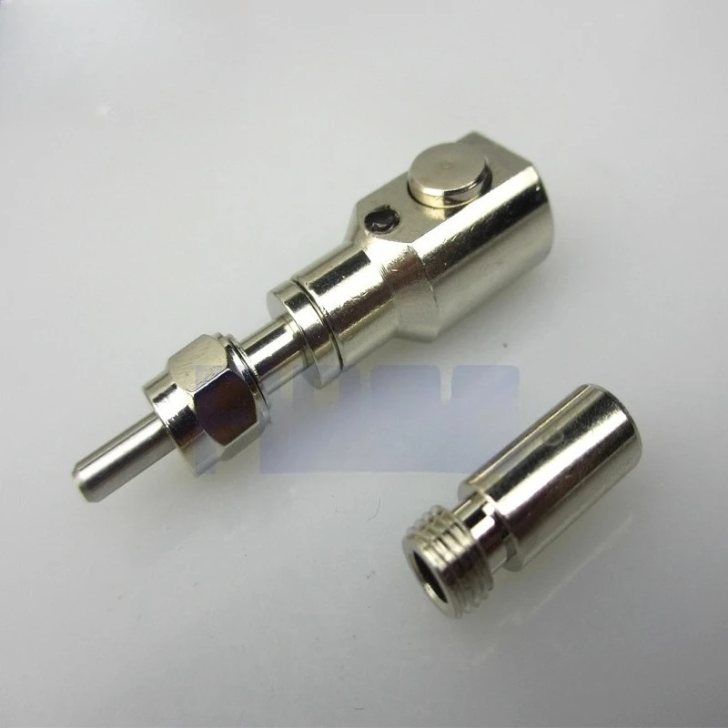 Fiber Metal Adapter SMA905 Large Core Diameter Bare Fiber Flange Connector Hole Diameter 200um