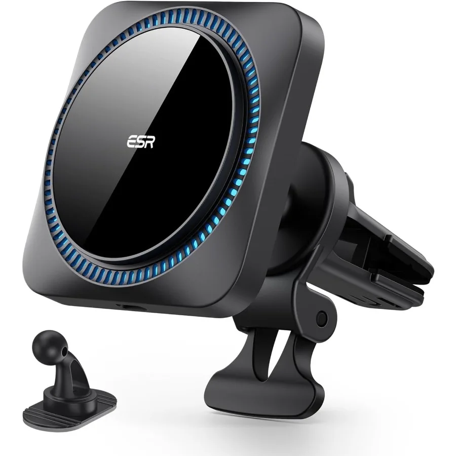 

MagSafe Car Mount Charger with CryoBoost Phone Cooling Technology for iPhone 17 16 15 14 13 12 S25 Magnetic Wireless Fast C