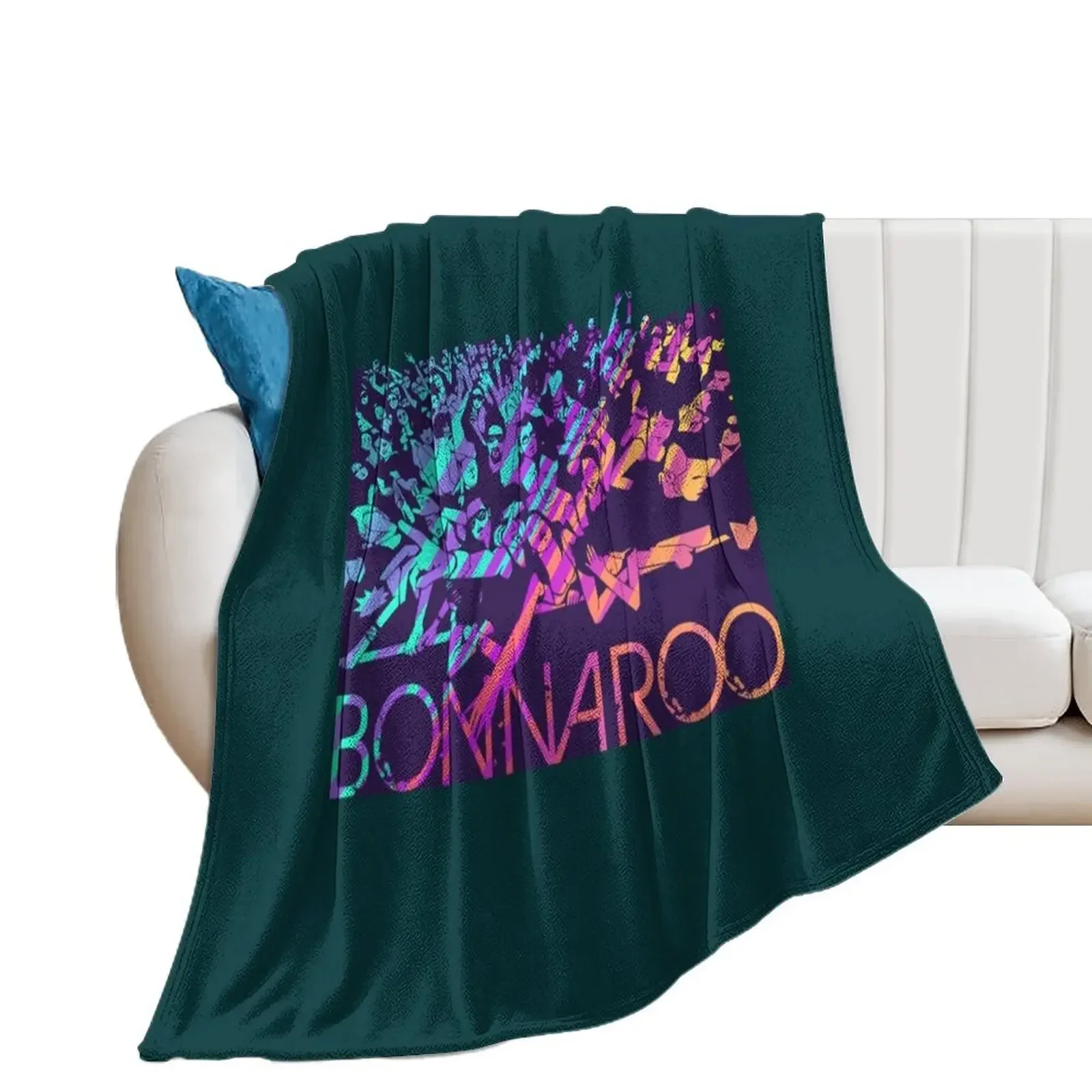 

Bonnaroo Crowd Throw Blanket Kid'S halloween decorative Blankets