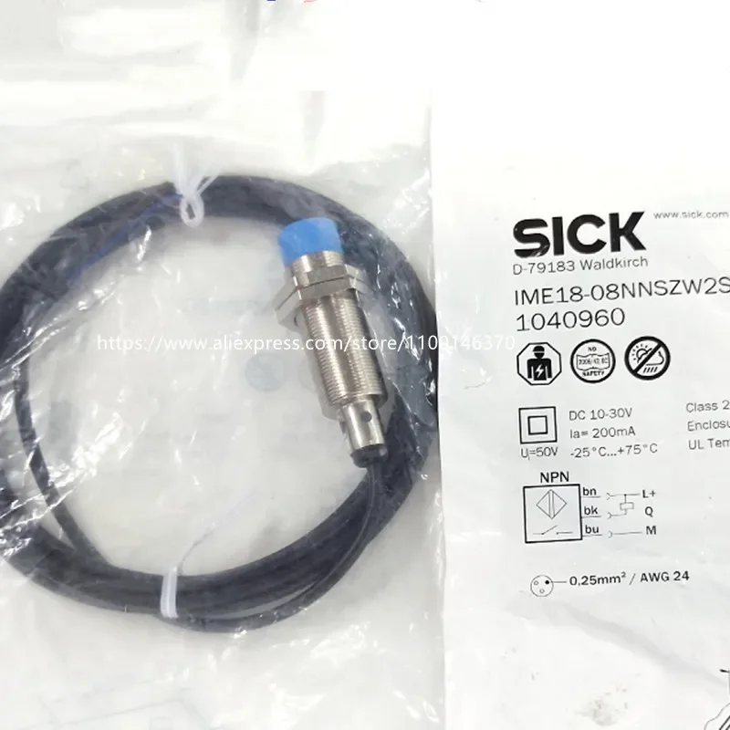 3Pcs New High Quality  M8 proximity switch IME08-04NPSZW2S IME12-08NNSZW2S