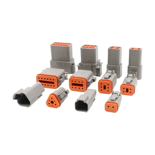 Imagen 2 del producto 10 juegos DT 2P/3P/4P/6P/8P 22-16AWG conector Deutsch impermeable Kit de enchufe de conectores DT06-2S DT04-2P DT04-3P