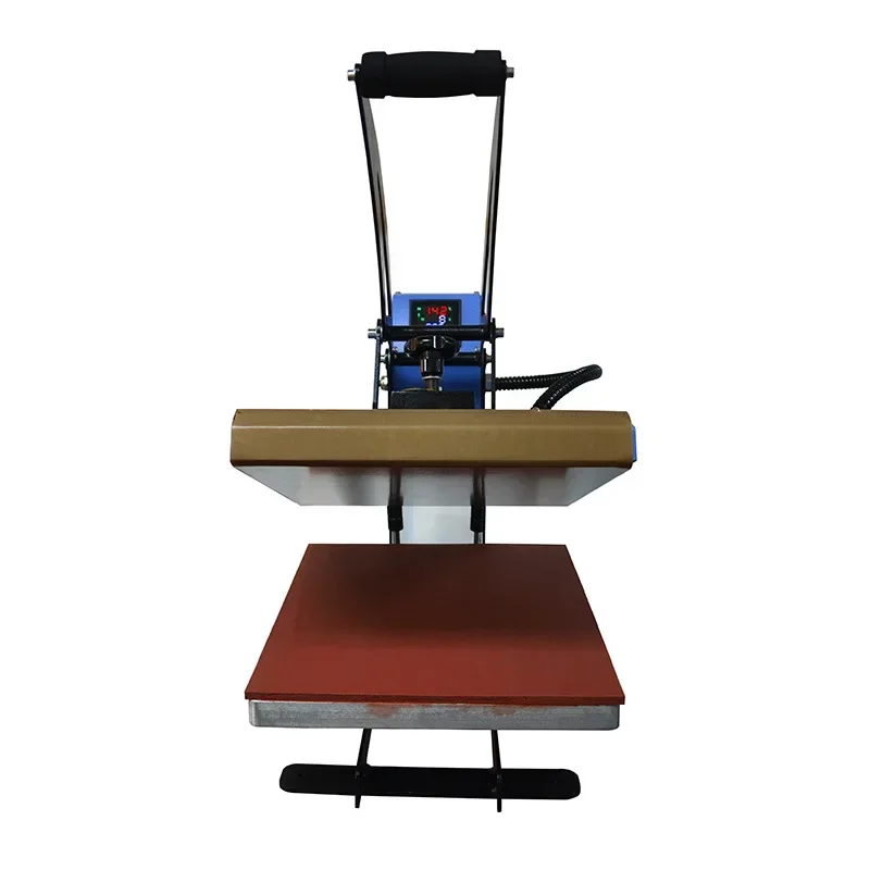 Small mini manual high pressure heat transfer machine T-shirt clothing heat transfer machine