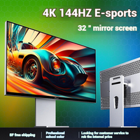 32 Inch Gaming Monitor 4K UHD 144Hz 1ms HDR600 Fast IPS 100% sRGB FreeSync/G-Sync Compatible HDMI DP Eye Care