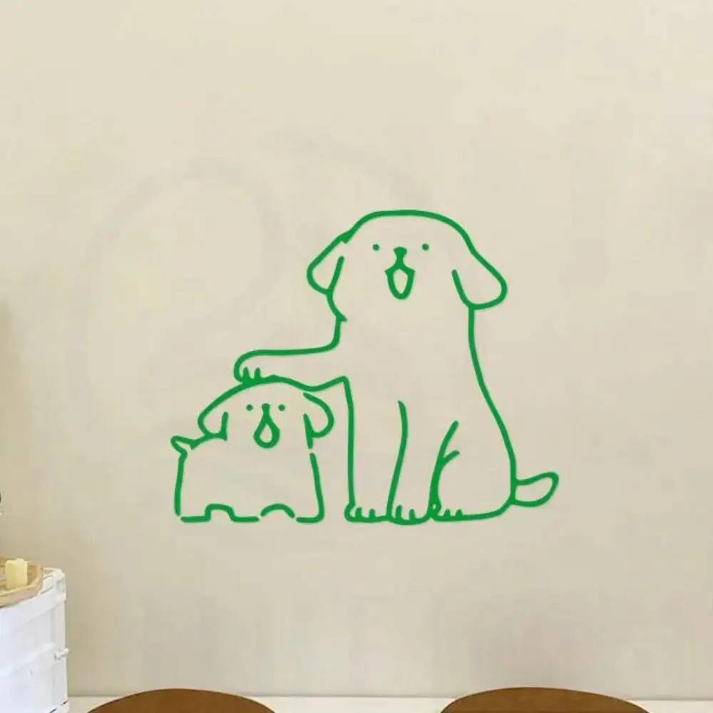 

Креативные милые наклейки с узорами для кухни, балкона, спальни, стеклянных дверей, защитные наклейки от ударов, декоративные наклейки для зоомагазинов и оформления стен