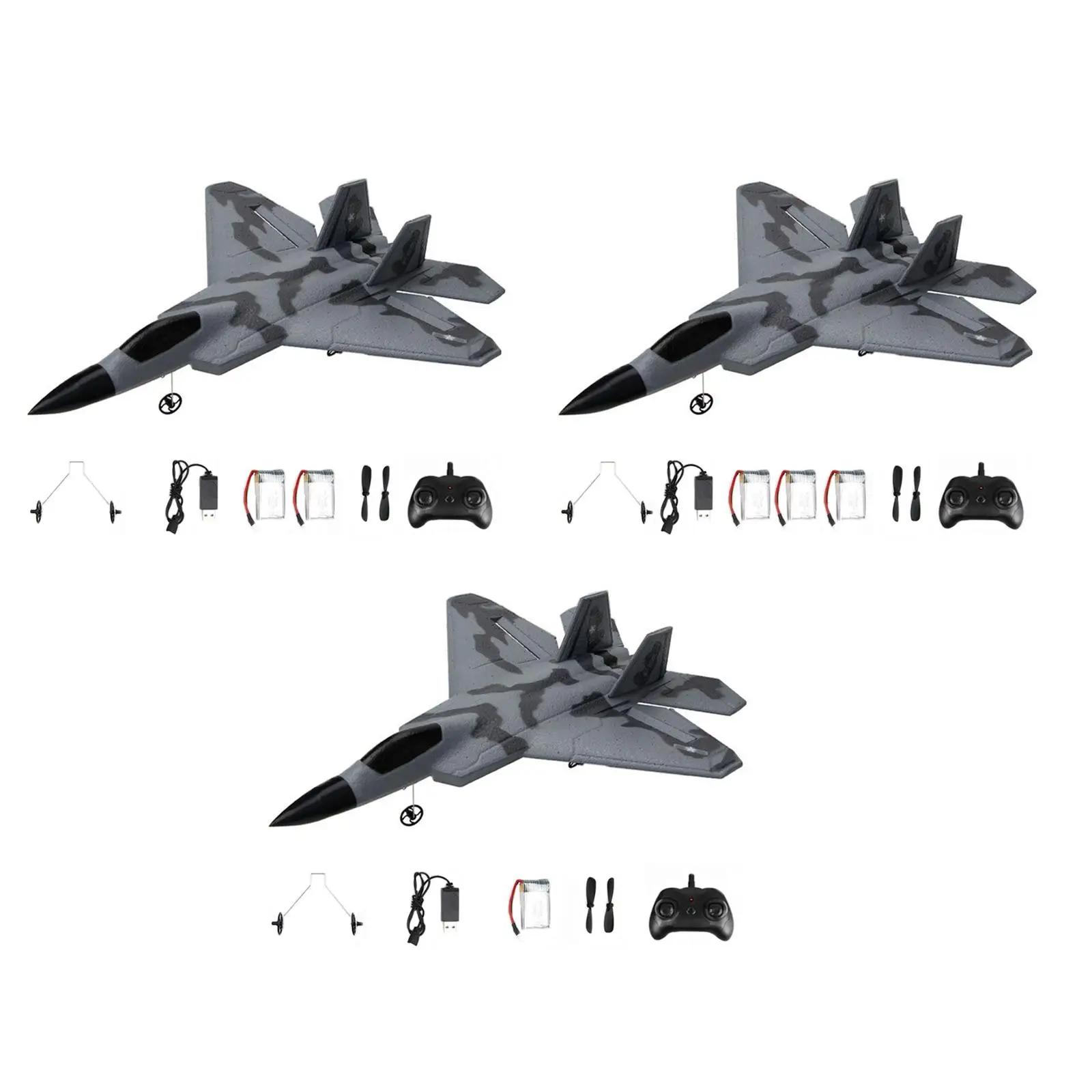 2CH RC Airplane Outdoor Toys Ready to 2.4G Remote Control Glider