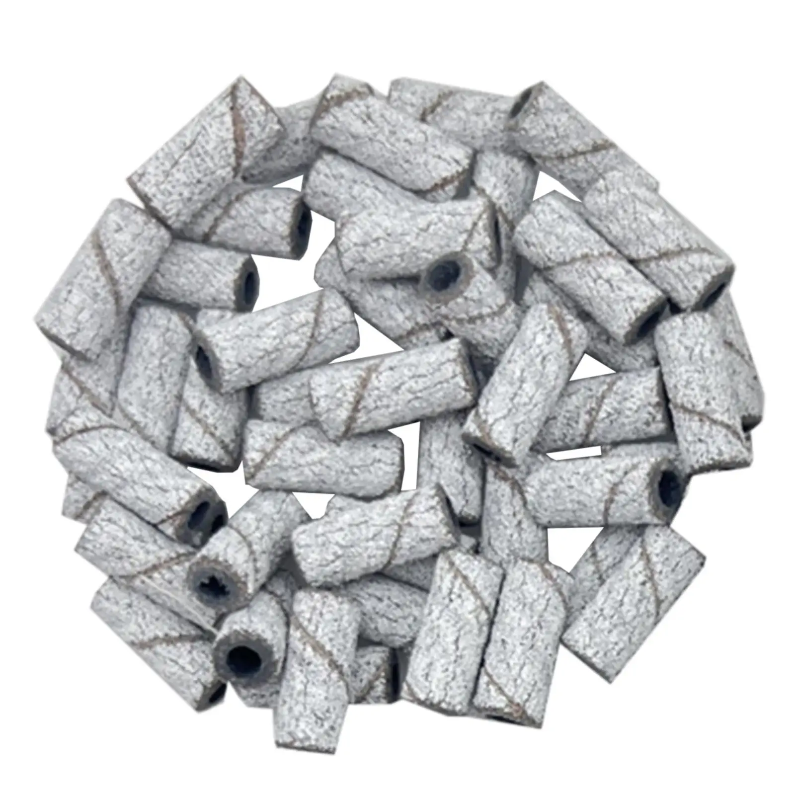 50 قطعة مسمار الرملي العصابات هلام البولندية مانيكير مزيل ملحق دائم مانيكير أداة ملحق ل 3.1 مللي متر ملف آلة الفتيات #2