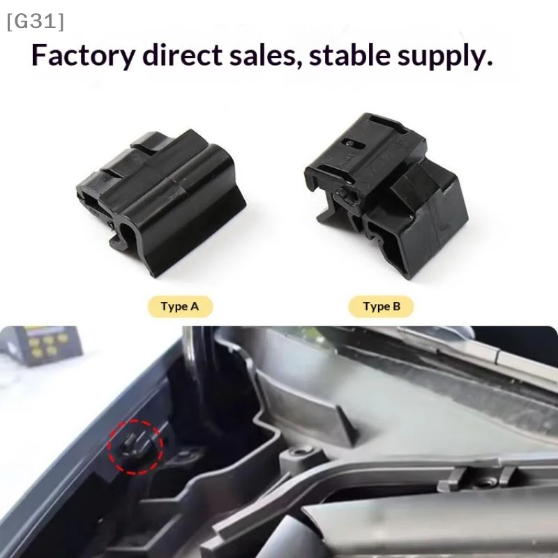 4Pcs Front Storage Box Matching Fixed Buckle Bracket Luggage Box Clips for  Model 3/Y 1472872-00-C 1472872-00-B Accessories【G31】