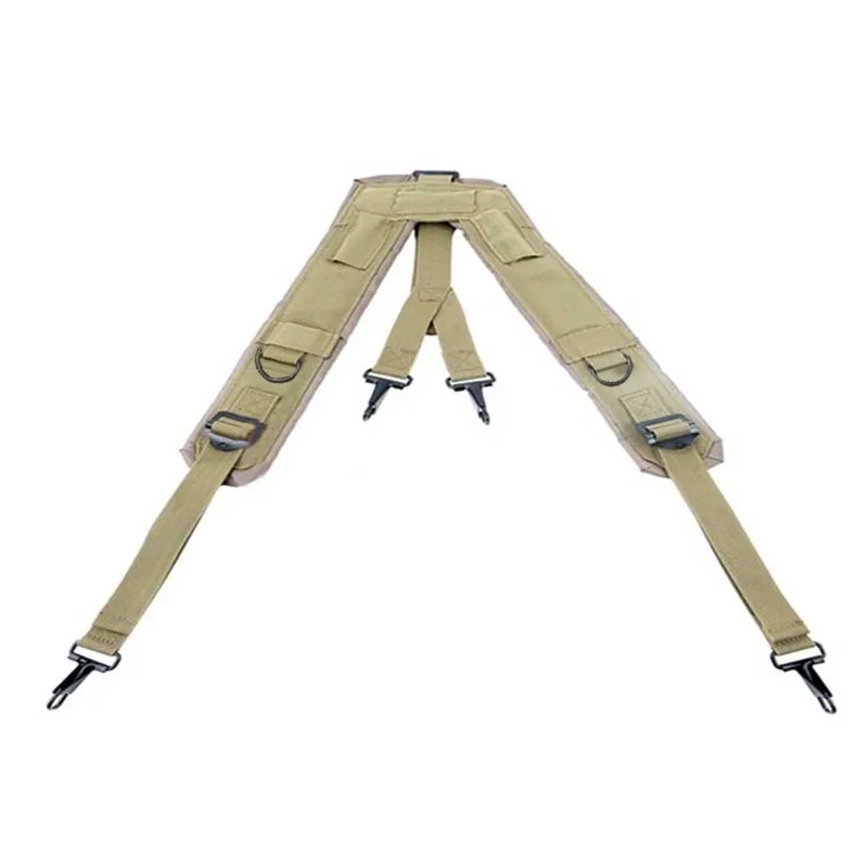 Multifunctioneel tactisch Y-harnas - Ademend 2-in-1 borsttuig/camerariem/heupriem, voor dragend systeem in militaire stijl