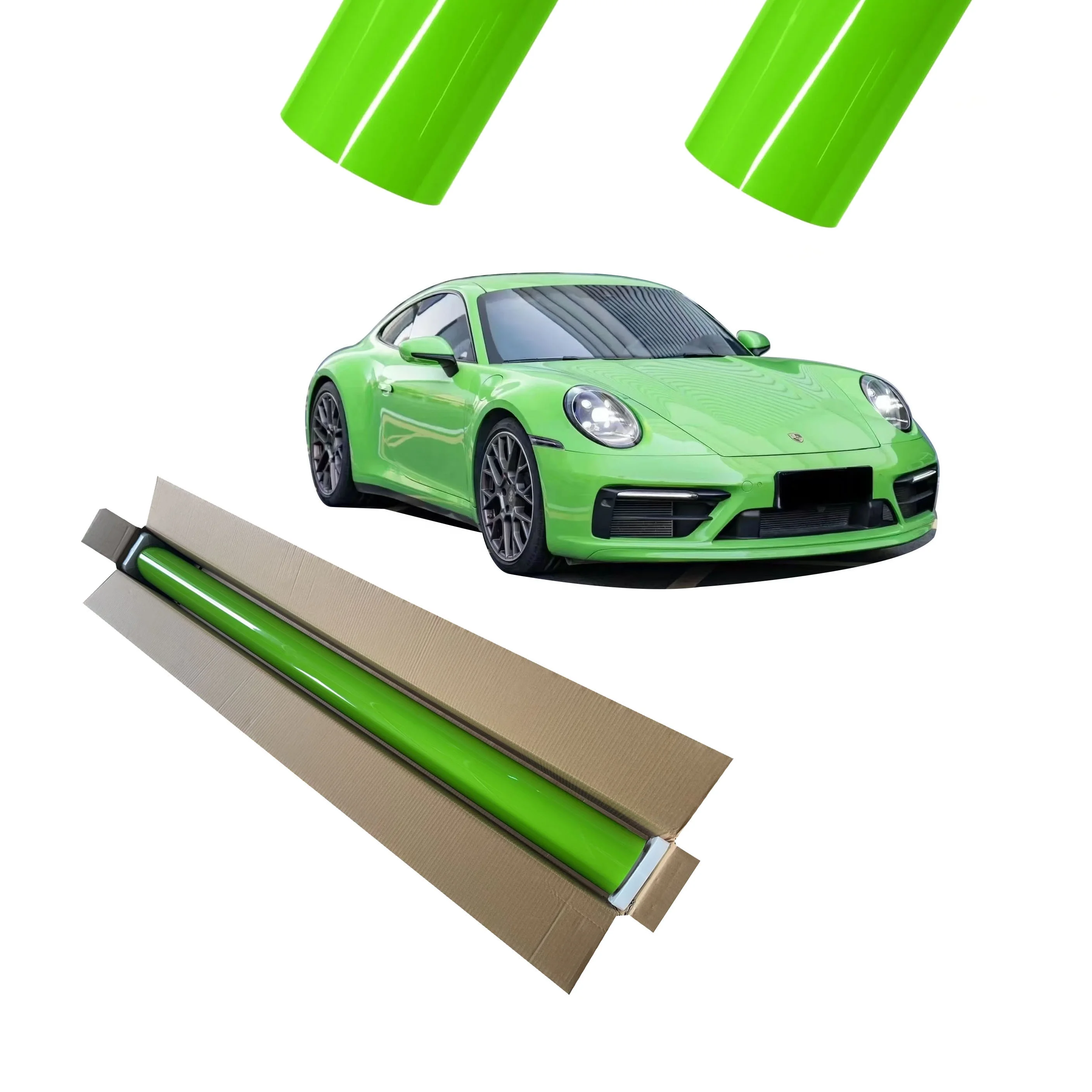 Gloss Vehicle Car Wrap Water-Proof Color Change PVC and TPU Vinyl Protects Original Paint Body Car Wrapping Vinyl