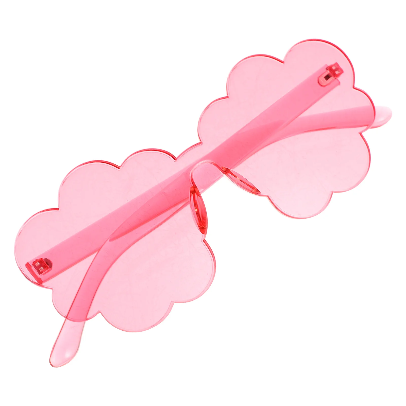 

Cloud Glasses Frameless Flower Sunglasses Party Photo Props Funny Rimless Sunglasses for Women Summer Outdoor Cool Accessories