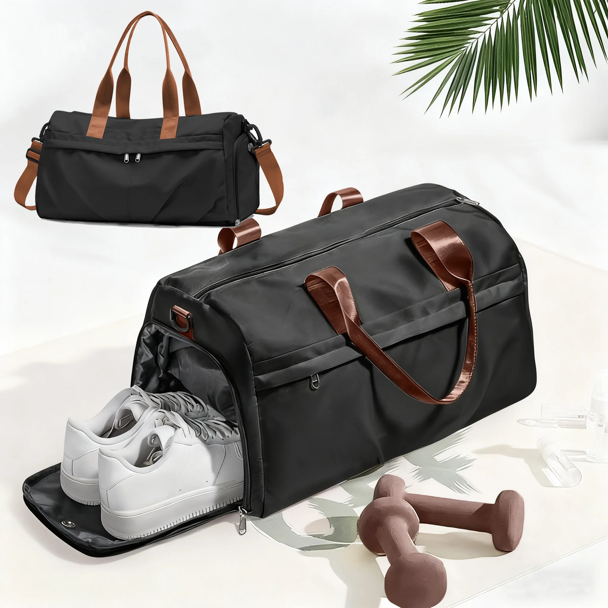 

Travel Bags Tote Bag Backpack Hand Luggage, Crossbody Gym Bag For Men Women, Sports Overnight Bag Lightweight Carry-On, Weekend