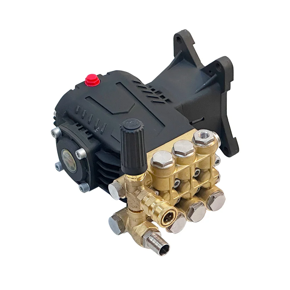 250Bar 3600PSI 13HP 10KW Horizontal 18L/Min Separate Pressure Regulator Triplex High Pressure Car Washer Water Pump