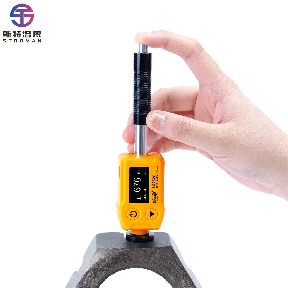 Pro Grade Leeb hardheidsmeter LS252C Leeb Durometer Kosteneffectieve prijs Draagbare hardheidsmeter voor staal