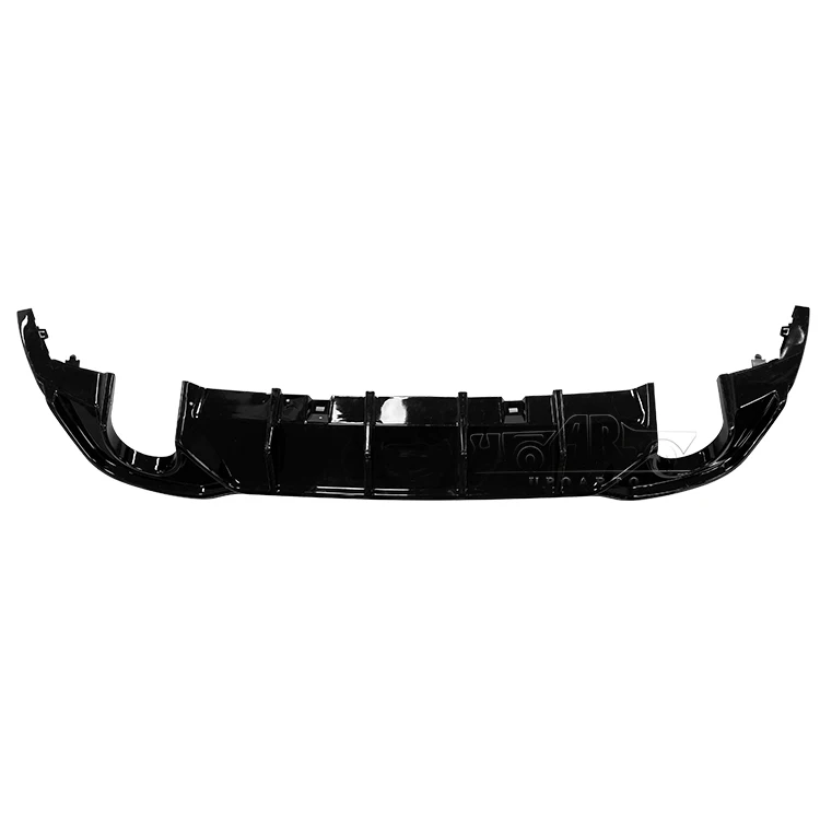 

Factory Wholesale Carbon Fiber Twin Outer Exit Single Exahust Pipe Rear Lip Diffuser Bumper for VW Golf 8 MK8 GTI Hatchback