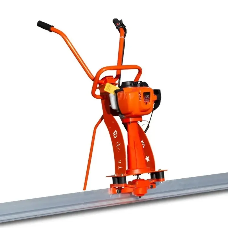 cement pavement leveler floor flattening and slurry lifting vibrating ruler concrete flattening ruler leveling