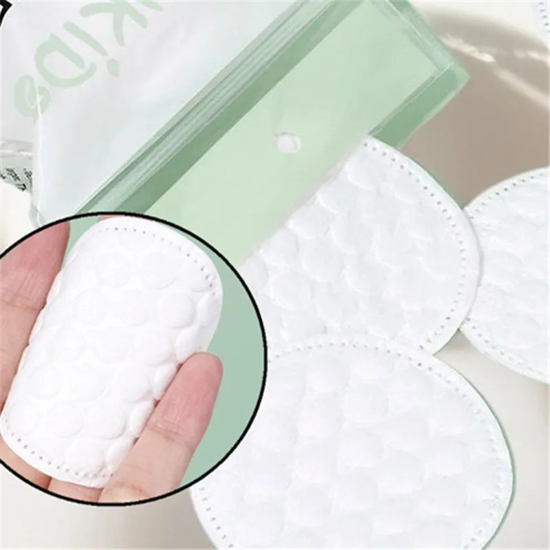 100 Uds. Almohadillas de algodón para limpieza Facial, limpieza de la piel suave, papel absorbente Facial, almohadilla desmaquillante, accesorios de herramientas cosméticas