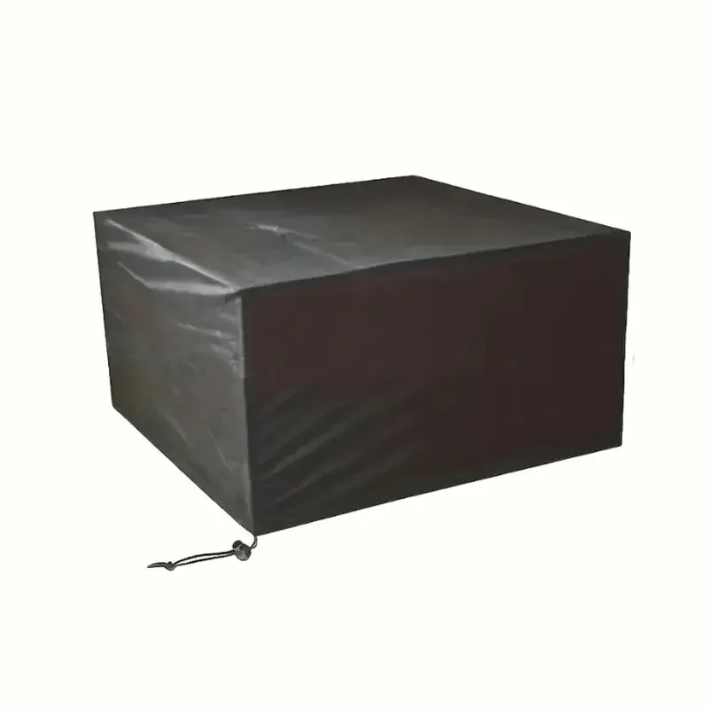 Outdoor waterproof dustproof oxford cloth square table cover furniture cover patio garden black furniture cover