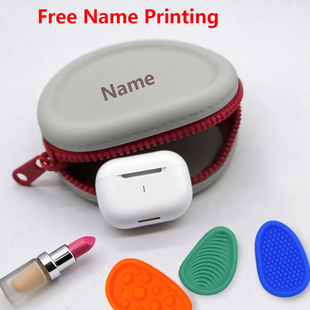 

Силиконовая сумка для мамы с принтом свободного имени, пылезащитная водонепроницаемая дорожная сумка для хранения большой емкости, чехол для соски