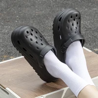 Women Home Slippers Garden Clogs Shoes Men's Sandals Flip Flops Summer Outdoor Couple Beach Slipper Closed Toe Non Slip Sandals - Image 6