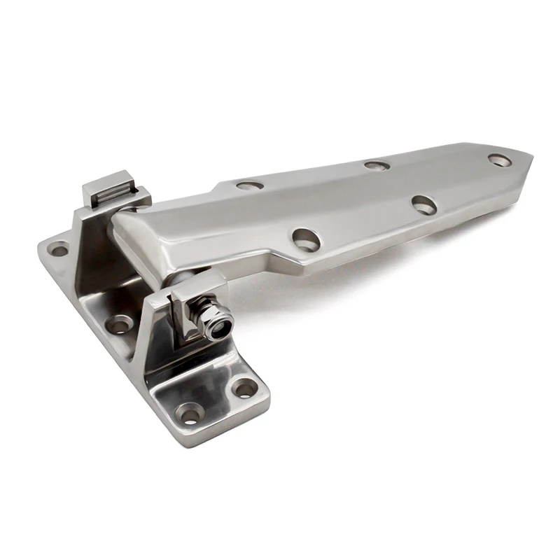 

Stainless Steel Hinge Refrigerated Cabinet Freezer Hinge Cold Storage Oven Heavy Adjustable Height 180 Degree Hinge