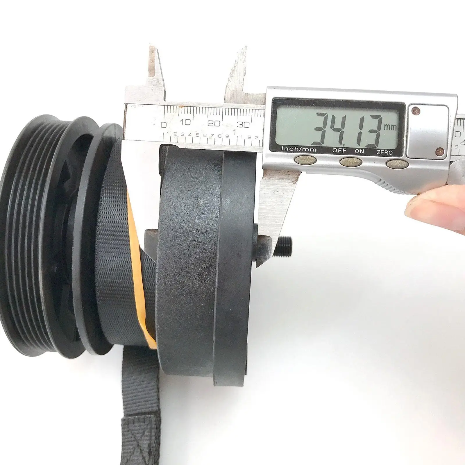 Amortiguador de Correa Magnético para Máquina de Remo, Accesorio de Repuesto, Polea de Remo con Resorte para Entrenamiento en Gimnasio en Casa
