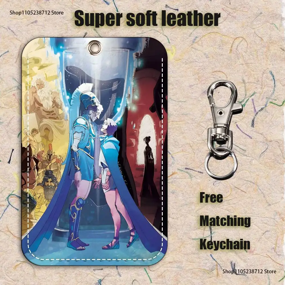 Music E-Epic The Musical Cartoon Card Keychain Anime Fashion Pendant Bag ID Door Card Case Bus Card Cute Adult